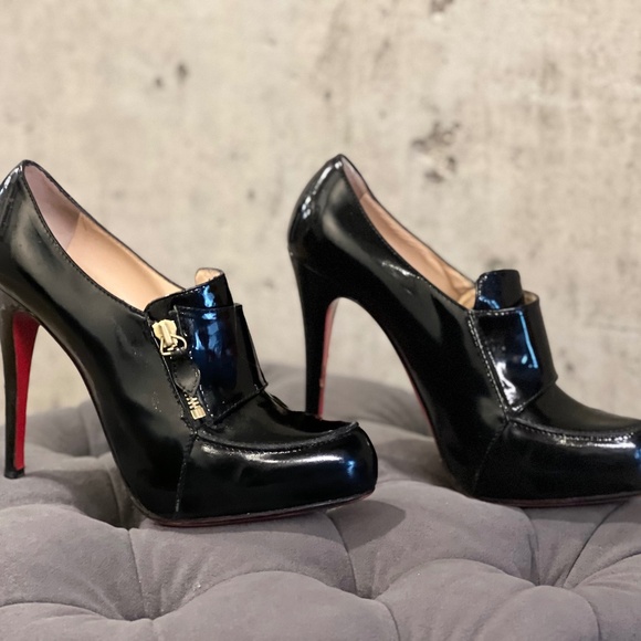 Christian Louboutin Shoes - Christian Louboutin Black Patent Leather